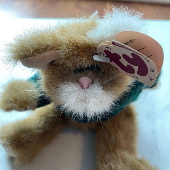Vintage TY Collectible Plush Pouncer Attic Cat #6011 Treasure Collection animal - Picture 7 of 11